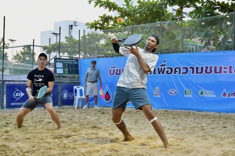 THAÏLANDE – SPORT : Un français champion de Thaïlande de Beach Tennis à Nonthaburi !