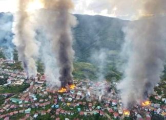 incendie Birmanie
