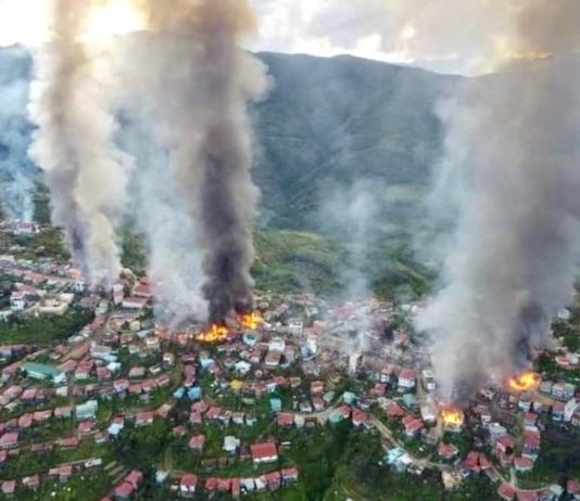 BIRMANIE – POLITIQUE : La répression se poursuit, voici les dernières nouvelles au 6 novembre incendie Birmanie