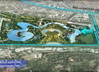 BANGKOK – SOCIÉTÉ : La maquette du « King Rama IX Memorial Park » a été dévoilée parc king Rama 9