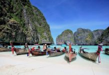 THAÏLANDE – TOURISME : La plus célèbre plage thaïlandaise rouverte aux touristes à partir du 1er janvier Maya bay