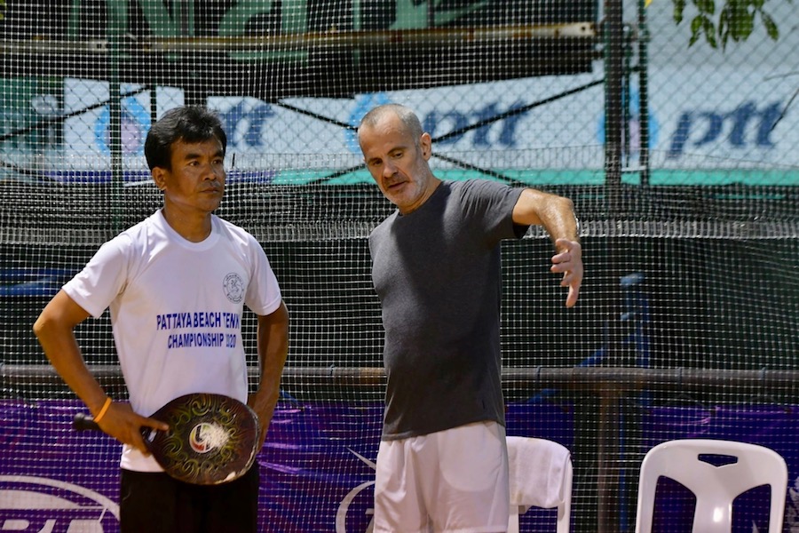 Beach tennis Thaïlande