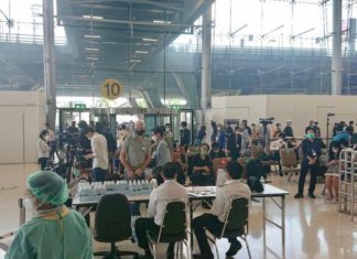 arrivée à Suvarnabhumi aiport