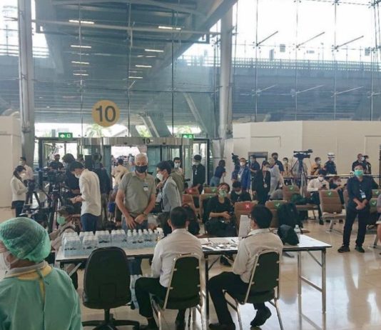 arrivée à Suvarnabhumi aiport