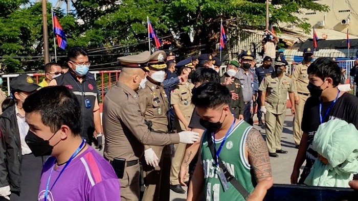 Cambodge traite d'êtres humains