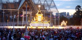 fête de l'eau au Cambodge