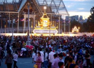 fête de l'eau au Cambodge