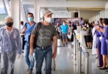 retour touristes Thaïlande