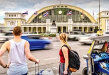 Touristes en Thaïlande