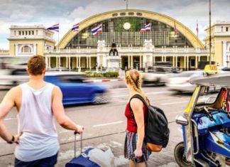 Touristes en Thaïlande
