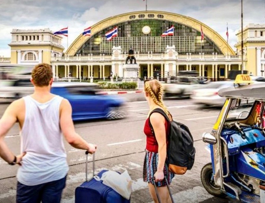 Touristes en Thaïlande