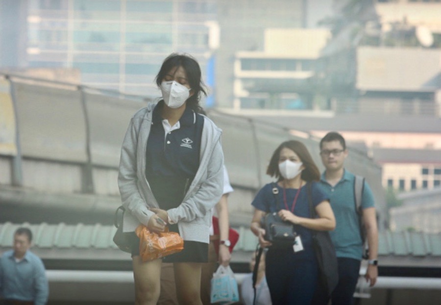 Bangkok pollution de l'air