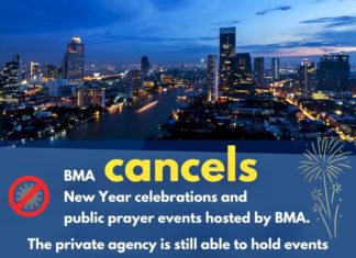 Bangkok annulation nouvel an