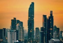 Bangkok vue aérienne