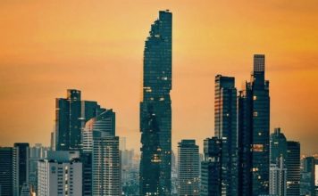 Bangkok vue aérienne