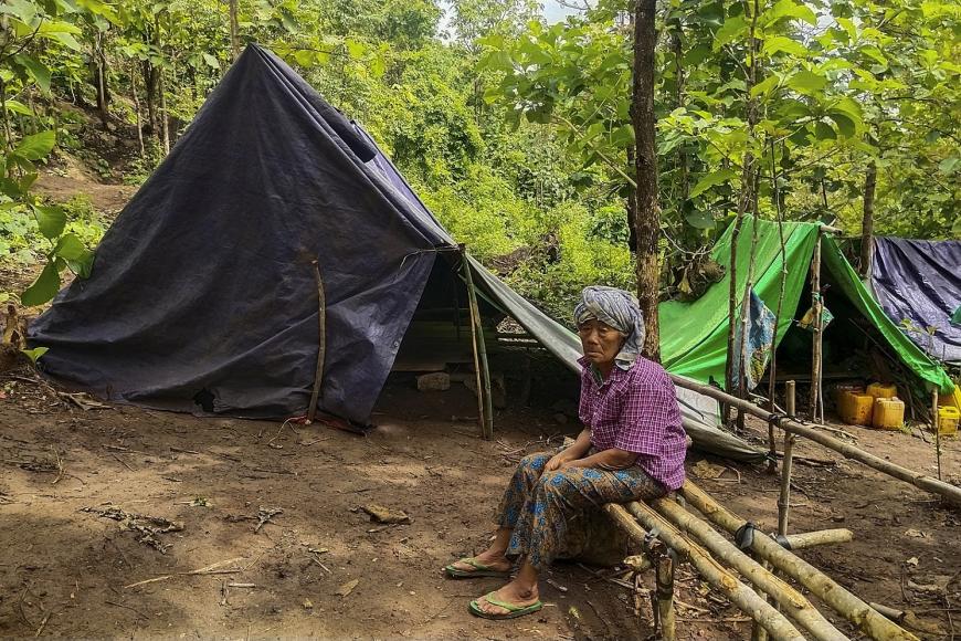 aide humanitaire en Birmanie