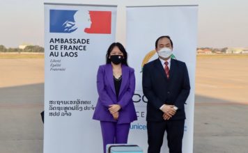 Laos France programme Covax
