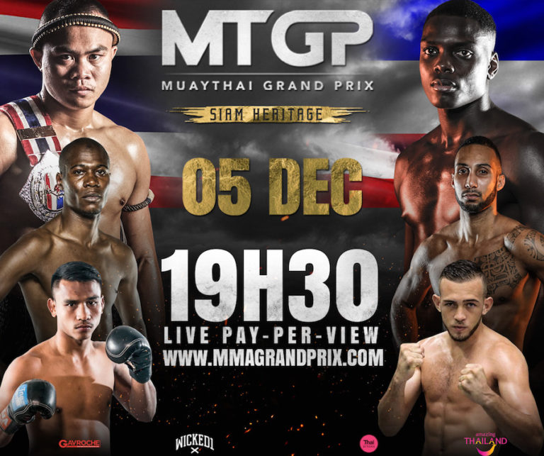 THAÏLANDE – FRANCE : Le 5 décembre, jour de la fête nationale, Paris sera la capitale mondiale de la boxe thaïlandaise