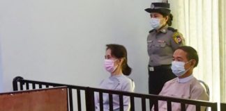 Condamnation Aung San Suu Kyi