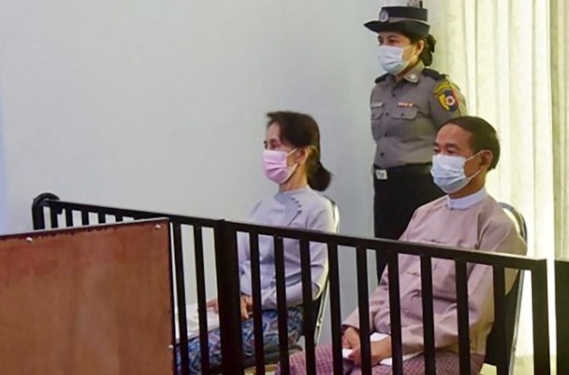 Condamnation Aung San Suu Kyi