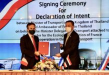 THAÏLANDE – FRANCE : Une coopération franco-thaïlandaise relancée après la pandémie Coopération Transport France Thaïlande