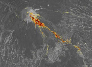 INDONÉSIE – ÉRUPTION : La Nasa photographie l’éruption du Mont Semeru éruption Semeru