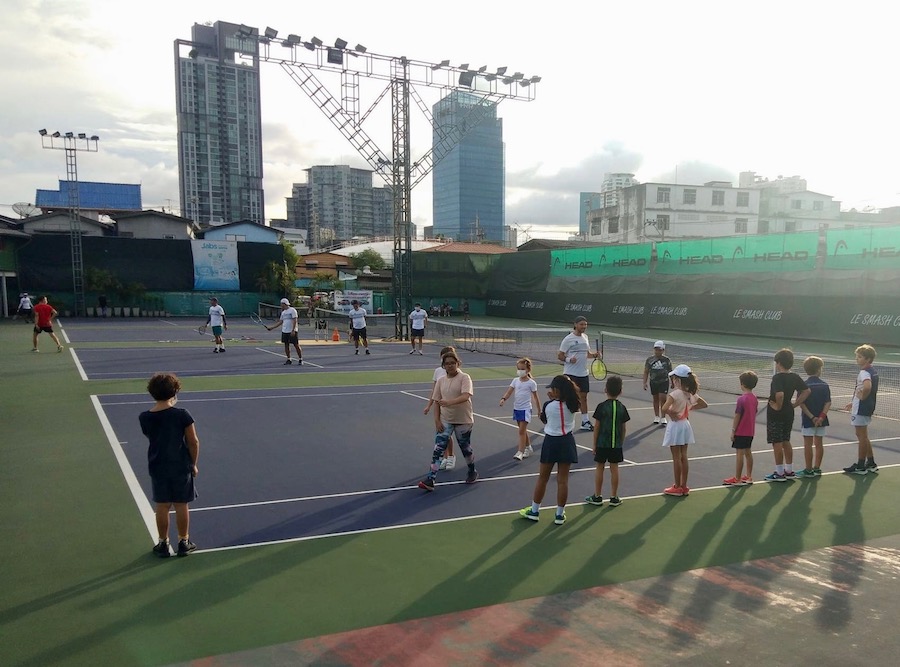 Smash Club tennis camps Bangkok