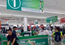 THAÏLANDE – ÉCONOMIE : les 218 milliards de bahts du rachat de Lotus par Siam Makro pèsent lourd dans les statistiques magasin lotus Pattaya