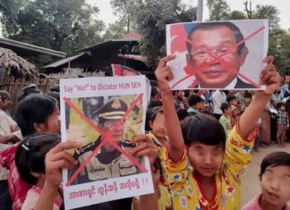 Voyage Hun Sen en Birmanie