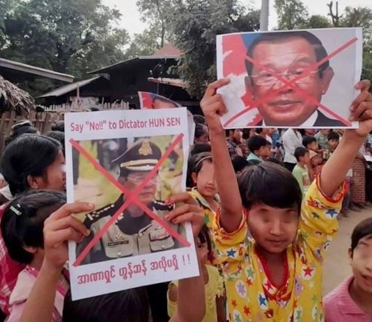 Voyage Hun Sen en Birmanie