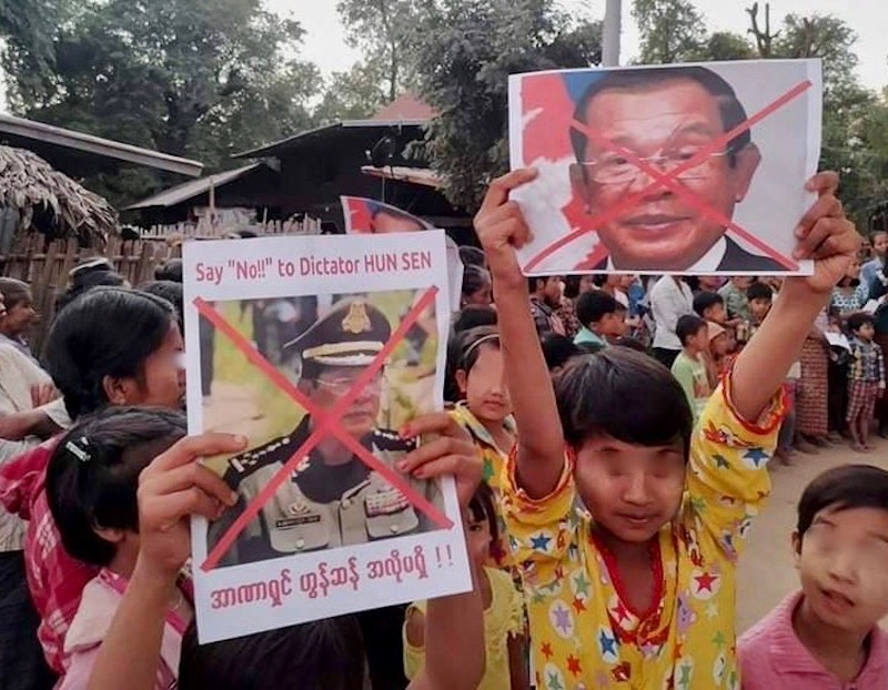 Voyage Hun Sen en Birmanie