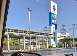 station essence Thaïlande