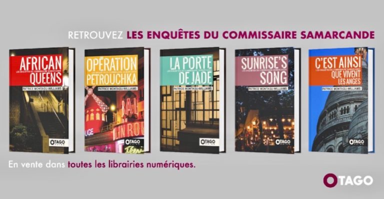 GAVROCHE – COUP DE CŒUR : Retrouvez les romans policiers de Patrice Montagu-Williams en version e-book