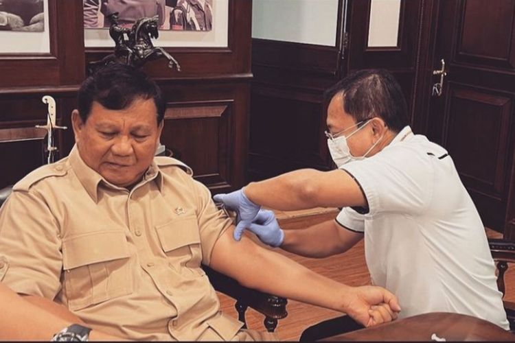 Prabowo Subianto vaccin indonesie