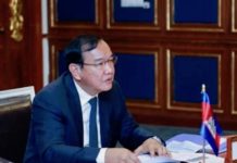 CAMBODGE – DIPLOMATIE : Du rififi au sein de l’ASEAN sous présidence cambodgienne Prak Sokhonn représentant asean