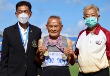 THAÏLANDE – RETRAITE : A 102 ans, il lance encore le poids ! Sawang Chanprahman athlète Thaïlande