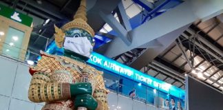 Thaïlande Suvarnabhumi aéroport covid