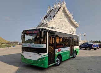 Bus électrique Bangkok