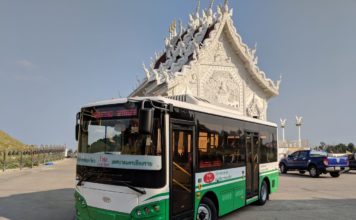 Bus électrique Bangkok