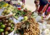 Marché Vietnam fruits