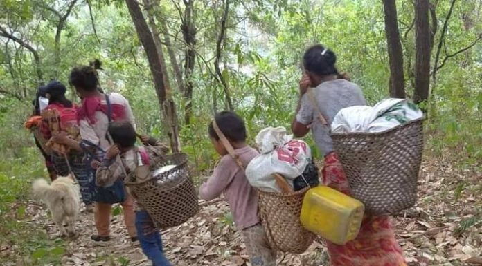 BIRMANIE – RÉFUGIES: Près de 300 000 déplacés par l’escalade des combats (ONU) réfugiés birmans
