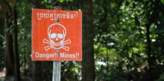 Mines au Cambodge