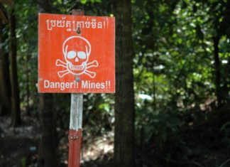 Mines au Cambodge