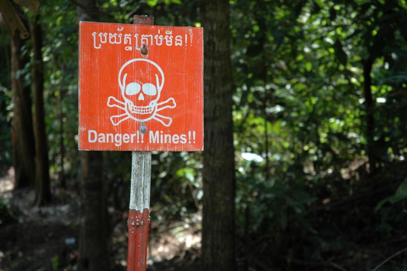 Mines au Cambodge