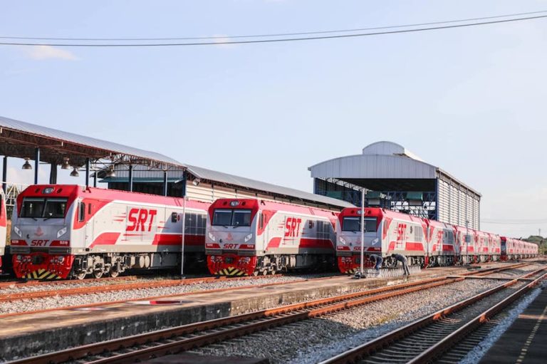 THAÏLANDE – TRAIN : De nouvelles locomotives diesel-électriques arrivent sur les rails  en Thaïlande