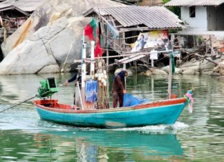 Bâteau de pêche Thaïlande