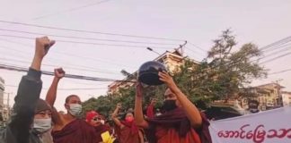 Birmanie manifestation