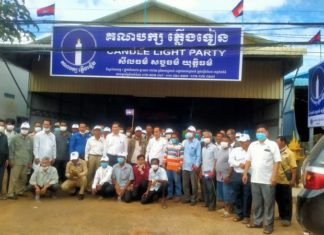 candle light party Cambodge