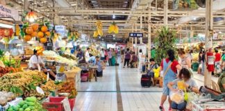 Marché thaïlandais