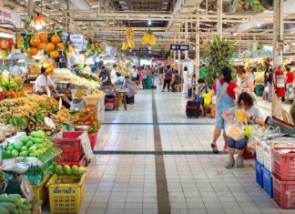 Marché thaïlandais